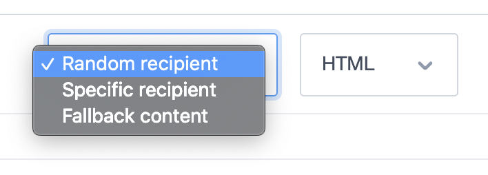 Preview display options